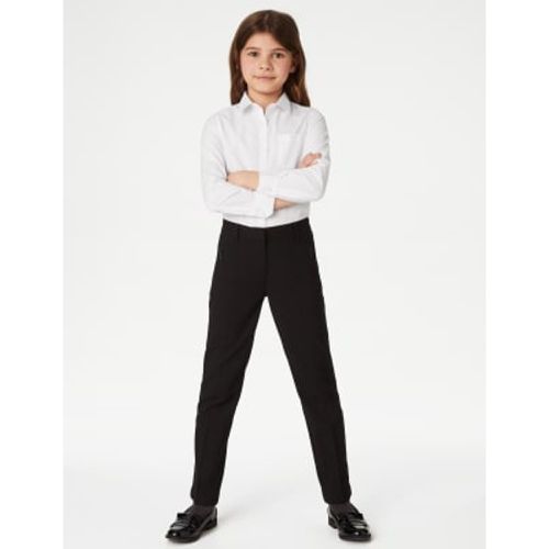 Girls 2pk Girls' Slim Fit Non-Iron School Shirts (2-18 Yrs) - - M&S Collection - Modalova