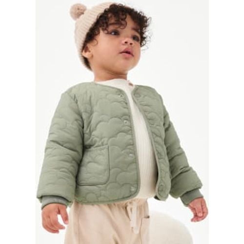 Girls Quilted Puffy Jacket (0-8 Yrs) - - M&S Collection - Modalova