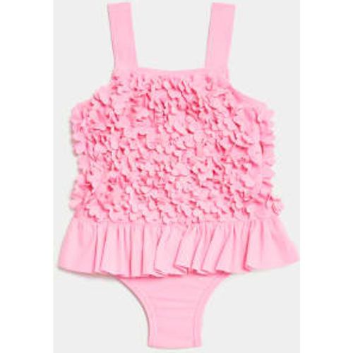 Girls 3D Flower Swimsuit (0-3 Yrs) - - M&S Collection - Modalova