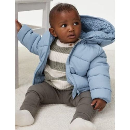 Boys Stormwear™ Padded Jacket (0-3 Yrs) - - M&S Collection - Modalova