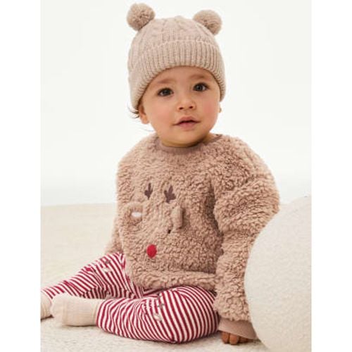 Boys Borg Reindeer Outfit (0-3 Yrs) - - M&S Collection - Modalova