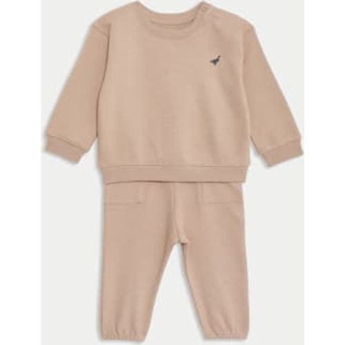 Boys 2pc Cotton Rich Boat Outfit (0-3 Yrs) - - M&S Collection - Modalova