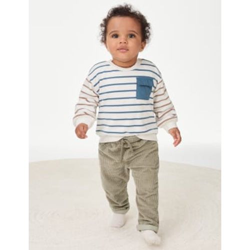 Boys Cord Trousers (0-3 Yrs) - - M&S Collection - Modalova