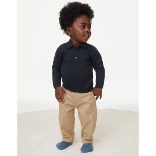 Boys 2pc Cotton Rich Outfit (0-3 Yrs) - - M&S Collection - Modalova