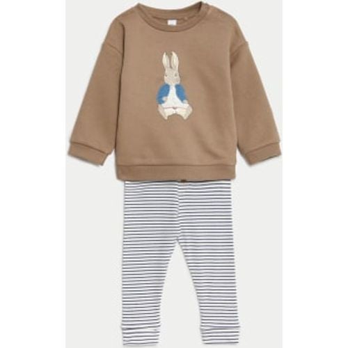 Boys 2pc Cotton Rich Peter Rabbit™ Outfit (0-3 Yrs) - - M&S Collection - Modalova