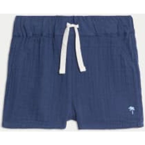 Boys Pure Cotton Double Cloth Shorts (0-3 Yrs) - M&S Collection - Modalova