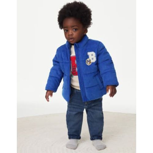 Boys Pure Cotton Cord Bomber Jacket (0-3 Yrs) - - M&S Collection - Modalova