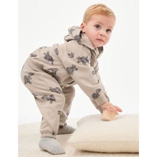 Boys 2pc Cotton Rich Dinosaur Outfit (0-3 Yrs) - - M&S Collection - Modalova