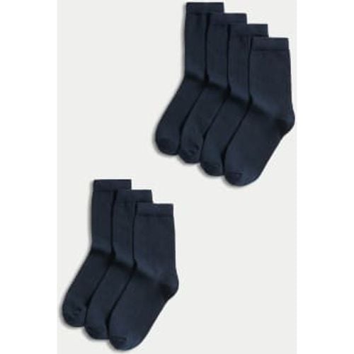 Unisex,Boys,Girls 7pk of Ankle School Socks - - M&S Collection - Modalova