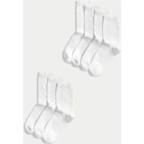 Unisex,Boys,Girls 7pk of Ankle School Socks - - M&S Collection - Modalova