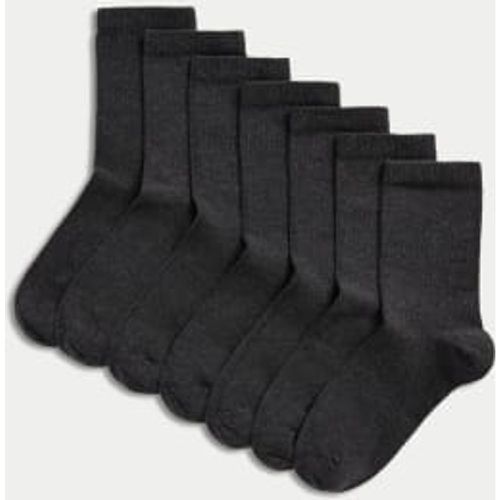 Unisex,Boys,Girls 7pk of Ankle School Socks - - M&S Collection - Modalova