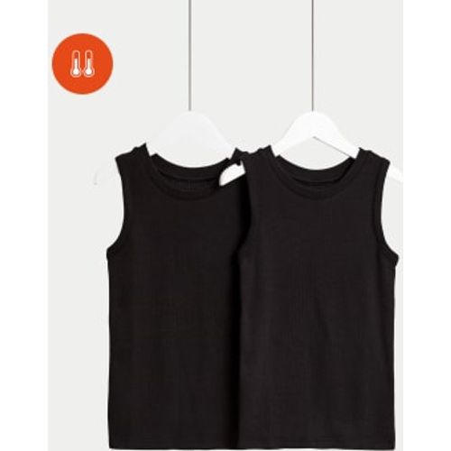 Unisex,Boys,Girls 2pk Heatgen™ Thermal Vests (2-14 Yrs) - - M&S Collection - Modalova