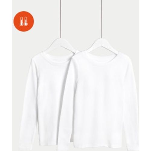 Unisex,Boys,Girls 2pk Heatgen™ Thermal Tops (2-14 Yrs) - - M&S Collection - Modalova