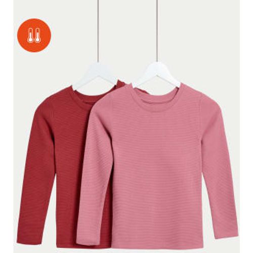 Unisex,Boys,Girls 2pk Heatgen™ Thermal Waffle Tops (2-14 Yrs) - - M&S Collection - Modalova