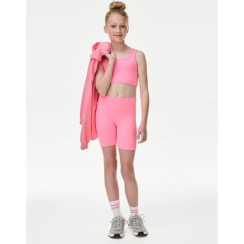 Girls Seamless 2pc Rib Crop Set (6-16 Yrs) - - M&S Collection - Modalova