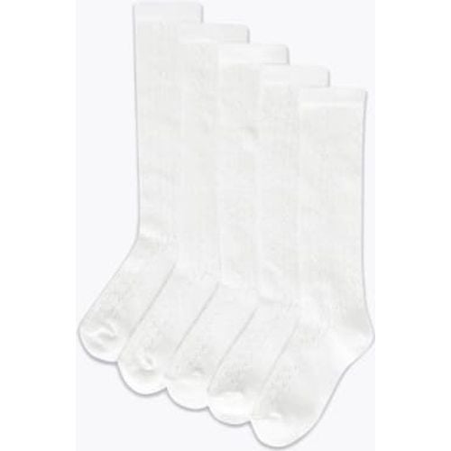 Girls 5pk of Knee High Pelerine Socks - - M&S Collection - Modalova