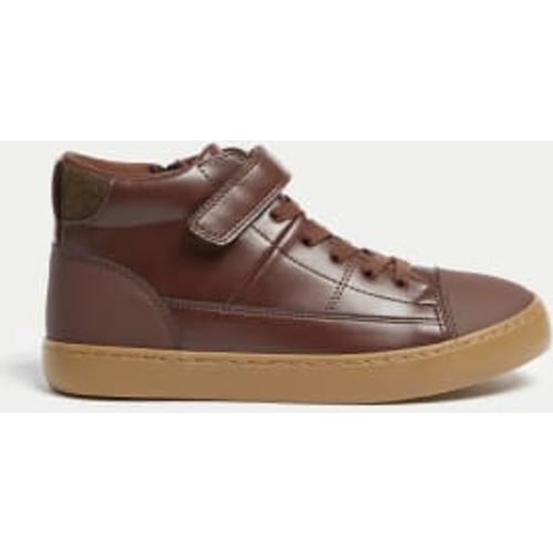 Boys Kids' Freshfeet™ High Top Boots (1 Large - 7 Large) - M&S Collection - Modalova