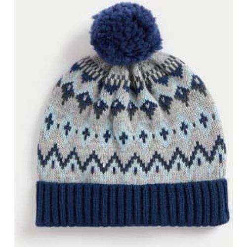 Unisex,Boys,Girls Kids' Fair Isle Winter Hat (1-13 Yrs) - - M&S Collection - Modalova