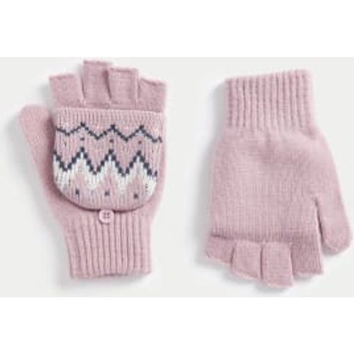 Girls Kid's Fairisle Gloves (3-13 Yrs) - - M&S Collection - Modalova