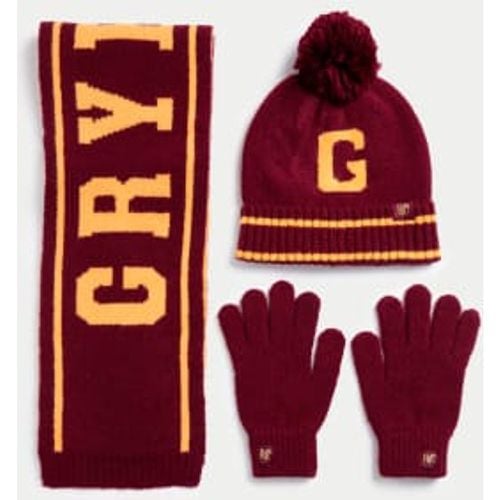 Girls Harry Potter™ Hat, Scarf and Glove Set (6-13 Yrs) - - M&S Collection - Modalova