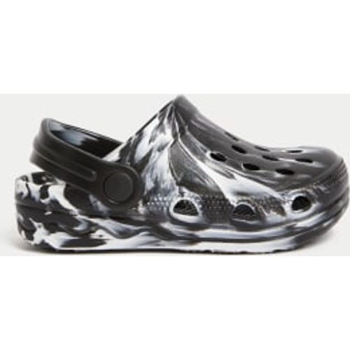 Unisex,Boys,Girls Kids' Marble Clogs (4 Small - 2 Large) - - M&S Collection - Modalova