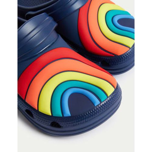 Unisex,Boys,Girls Kids' Rainbow Clogs (4 Small - 2 Large) - - M&S Collection - Modalova