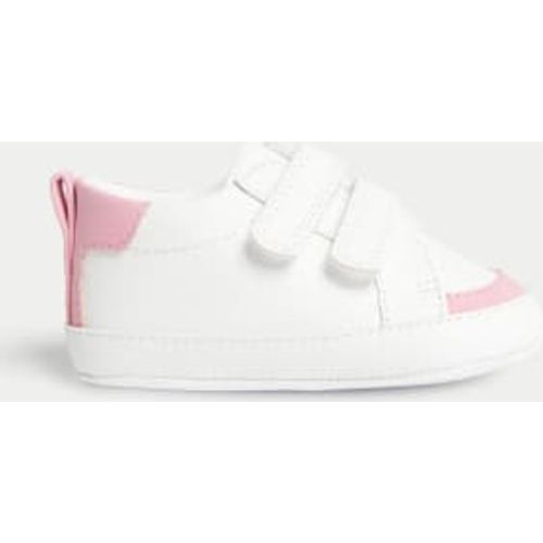 Unisex,Boys,Girls Riptape Pram Trainers (0-18 Mths) - - M&S Collection - Modalova