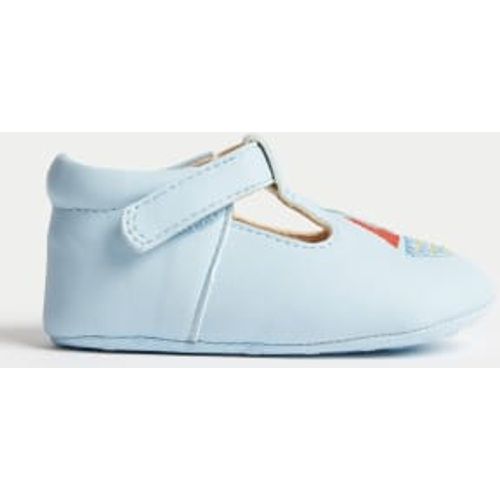 Boys Boat Riptape Pram Shoes (0-18 Mths) - - M&S Collection - Modalova