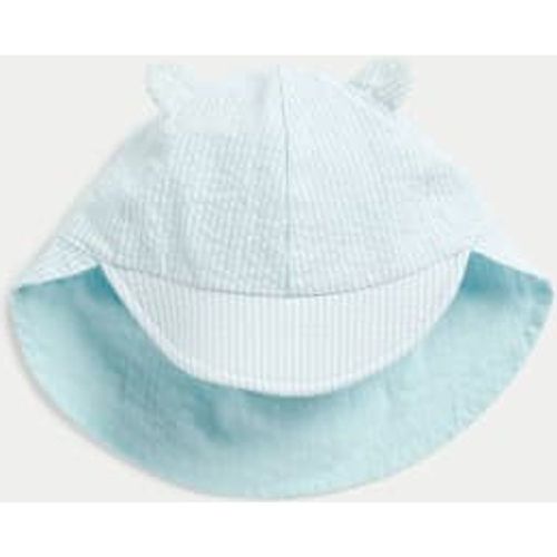 Unisex,Boys,Girls Kids' Pure Cotton Reversible Sun Hat (1-6 Yrs) - - M&S Collection - Modalova