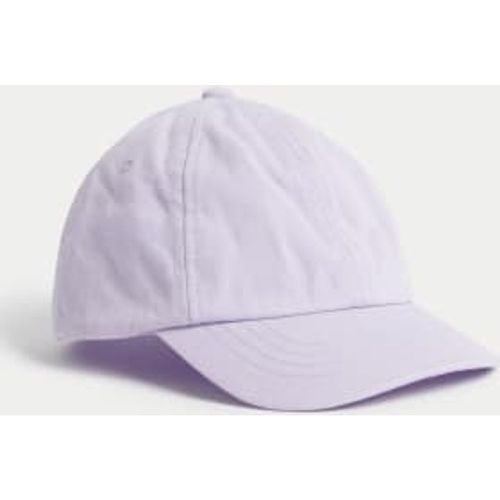 Girls Kids' Pure Cotton Plain Baseball Cap (1-13 Yrs) - - M&S Collection - Modalova