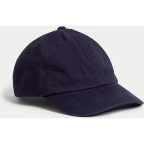 Unisex,Boys,Girls Kids' Pure Cotton Plain Baseball Cap (1-13 Yrs) - - M&S Collection - Modalova