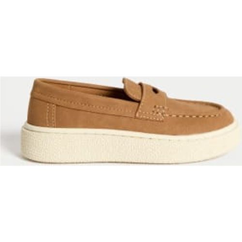 Boys Kids' Slip-On Loafers (9 Small - 7 Large) - M&S Collection - Modalova