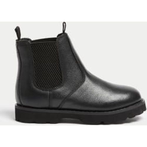 Boys Kids' Leather Chelsea Boots (4 Small - 7 Large) - - M&S Collection - Modalova