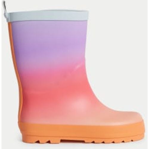 Girls Kids' Ombre Wellies (4 Small - 2 Large) - - M&S Collection - Modalova