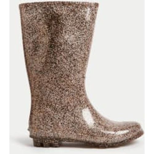 Girls Kids' Glitter Wellies (13 Small - 6 Large) - - M&S Collection - Modalova