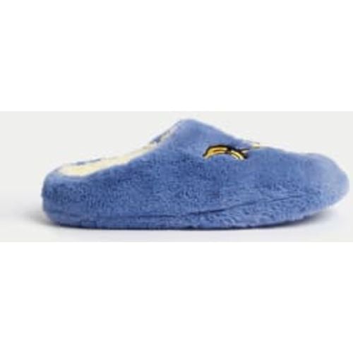 Boys Kids' Minions™ Faux Fur Slippers (9 Small - 7 Large) - - M&S Collection - Modalova