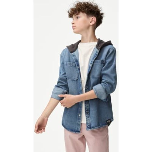 Boys Hooded Shacket (6-16 Yrs) - M&S Collection - Modalova