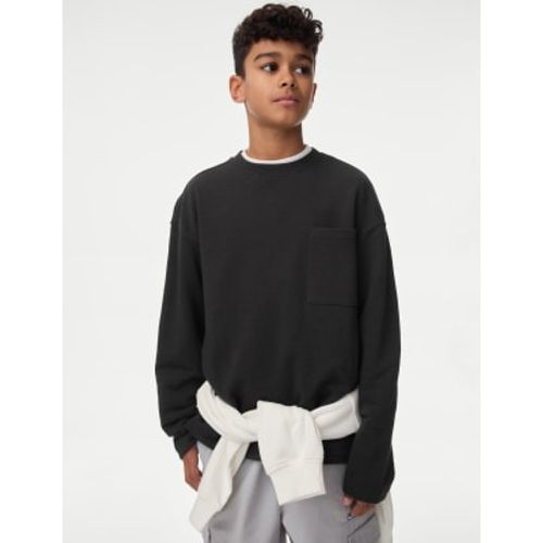 Boys Cotton Rich Top (6-16 Yrs) - - M&S Collection - Modalova