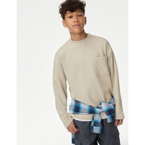 Boys Cotton Rich Top (6-16 Yrs) - - M&S Collection - Modalova