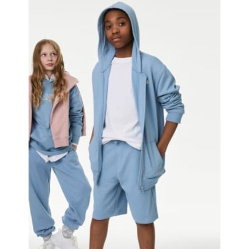 Boys Cotton Rich Shorts (6-16 Yrs) - M&S Collection - Modalova