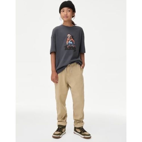 Boys Relaxed Cotton Rich Skater Chinos (2-16 Yrs) - - M&S Collection - Modalova