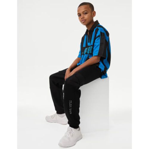 Boys Cotton Rich Sports Joggers (6-16 Yrs) - - M&S Collection - Modalova