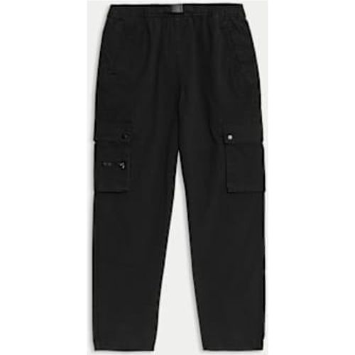 Boys Relaxed Denim Cargo Trousers (6-16 Yrs) - M&S Collection - Modalova