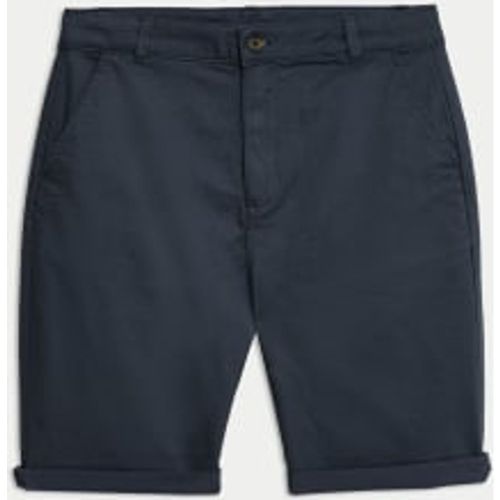 Boys Cotton Rich Chino Shorts (6-16 Yrs) - - M&S Collection - Modalova