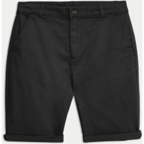 Boys Cotton Rich Chino Shorts (6-16 Yrs) - - M&S Collection - Modalova