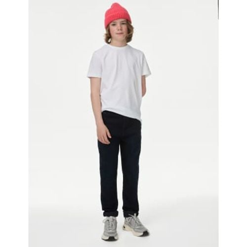 Boys Slim Pure Cotton Jeans (6-16 Yrs) - /, / - M&S Collection - Modalova