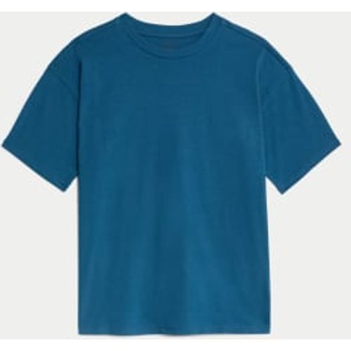 Boys Pure Cotton Oversized T-shirt (6-16 Yrs) - - M&S Collection - Modalova