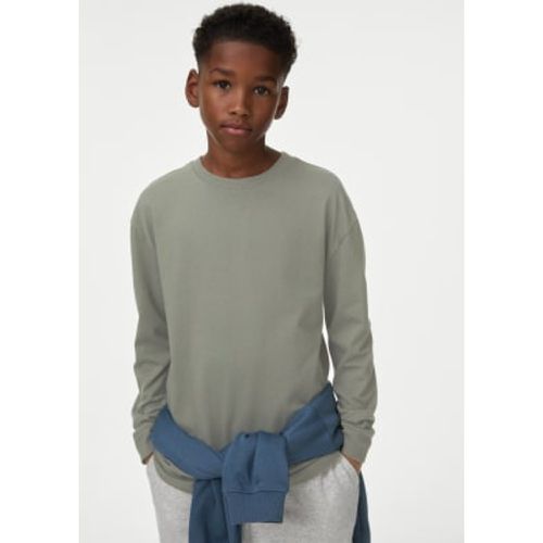 Boys Pure Cotton Top (6-16 Yrs) - - M&S Collection - Modalova