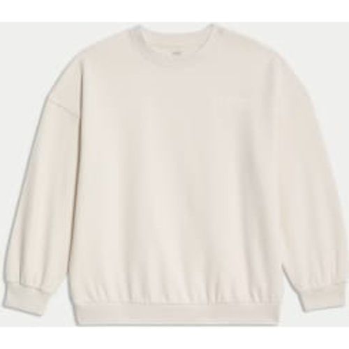 Boys,Unisex,Girls Cotton Rich Slogan Sweatshirt (6-16 Yrs) - - M&S Collection - Modalova