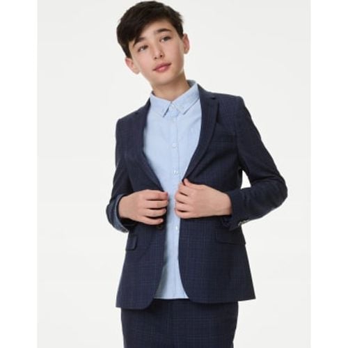 Boys Mini Me Checked Suit Jacket (2-16 Yrs) - - M&S Collection - Modalova